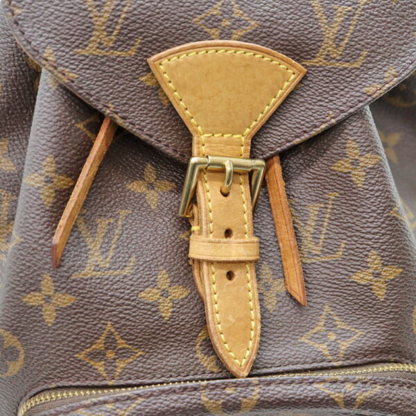 23 7194 14 Louis Vuitton Monsouris Rucksack Monogram Canvas Brown