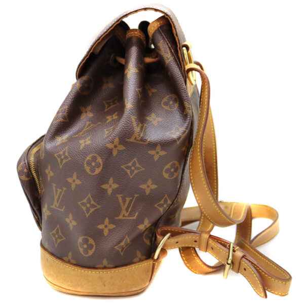 23 7194 3 Louis Vuitton Monsouris Rucksack Monogram Canvas Brown