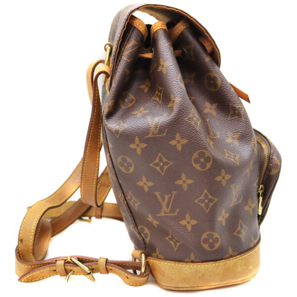 23 7194 4 Louis Vuitton Monsouris Rucksack Monogram Canvas Brown