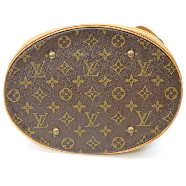 23 8184 5 Louis Vuitton Bucket GM Monogram Canvas Tote Bag