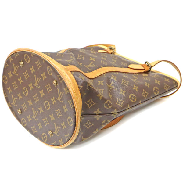 23 8184 6 Louis Vuitton Bucket GM Monogram Canvas Tote Bag