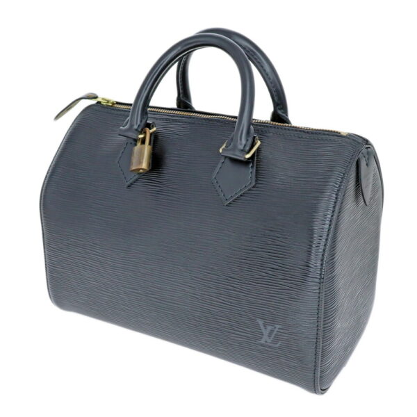 23 8954 01 Louis Vuitton Speedy 25 Epi Noir Handbag