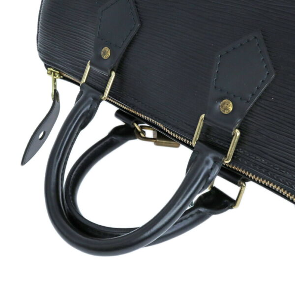 23 8954 06 Louis Vuitton Speedy 25 Epi Noir Handbag