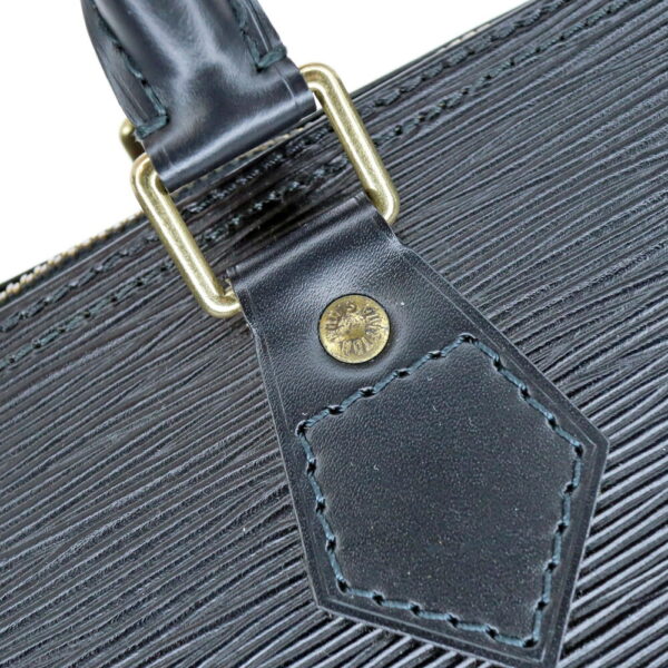 23 8954 07 Louis Vuitton Speedy 25 Epi Noir Handbag