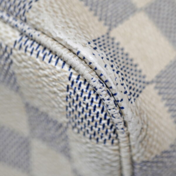 23 9573 10 Louis Vuitton Neverfull MM Tote Bag Damier Azur