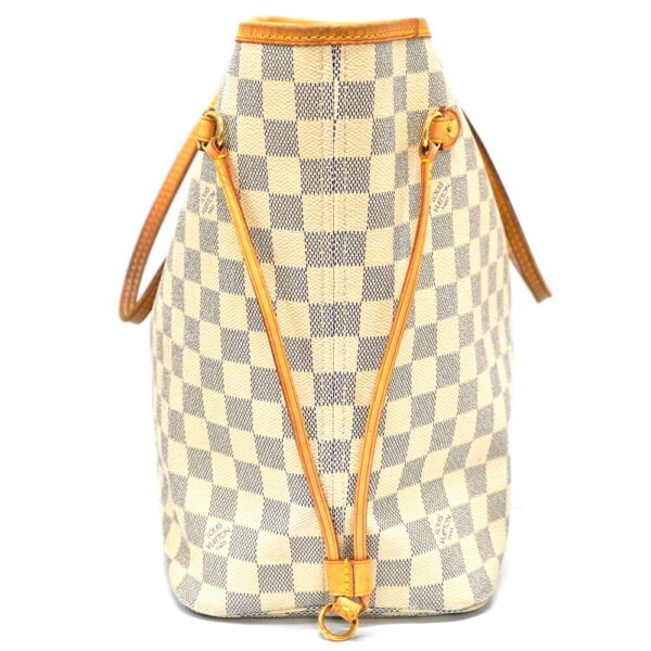 23 9573 3 Louis Vuitton Neverfull MM Tote Bag Damier Azur