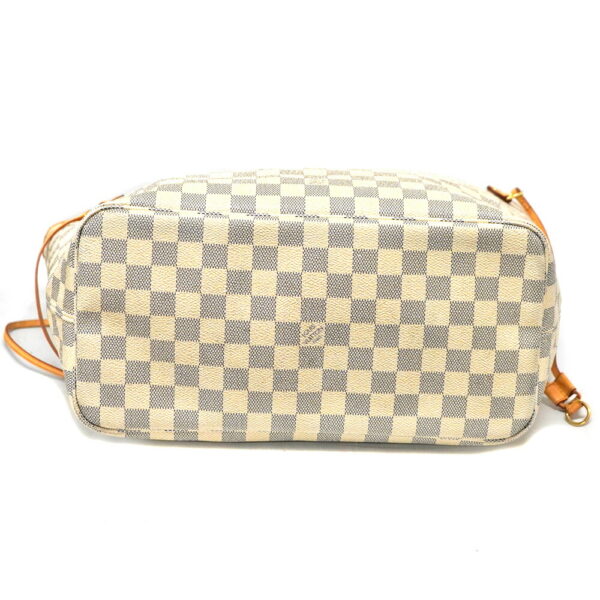 23 9573 5 Louis Vuitton Neverfull MM Tote Bag Damier Azur