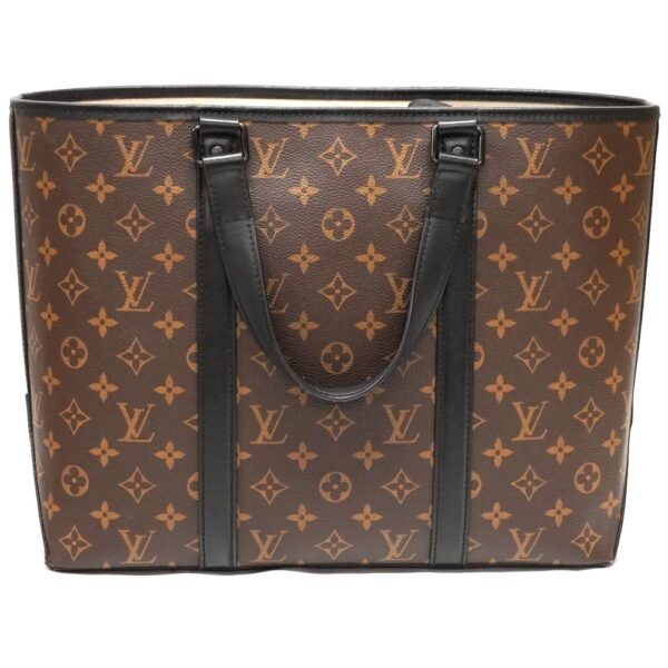 23 978 2 Louis Vuitton Weekend PM Tote Bag 2WAY Bag Monogram Canvas