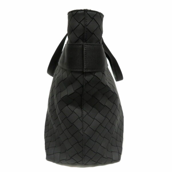 23001064 Bottega Veneta Intrecciato Tote Bag Rubber Black