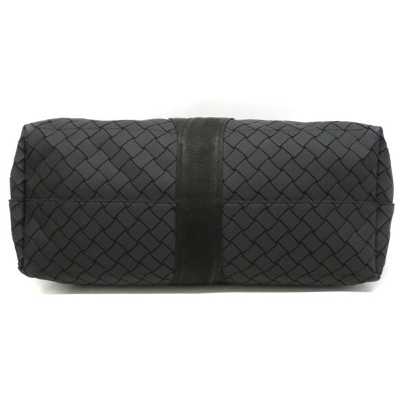 23001065 Bottega Veneta Intrecciato Tote Bag Rubber Black