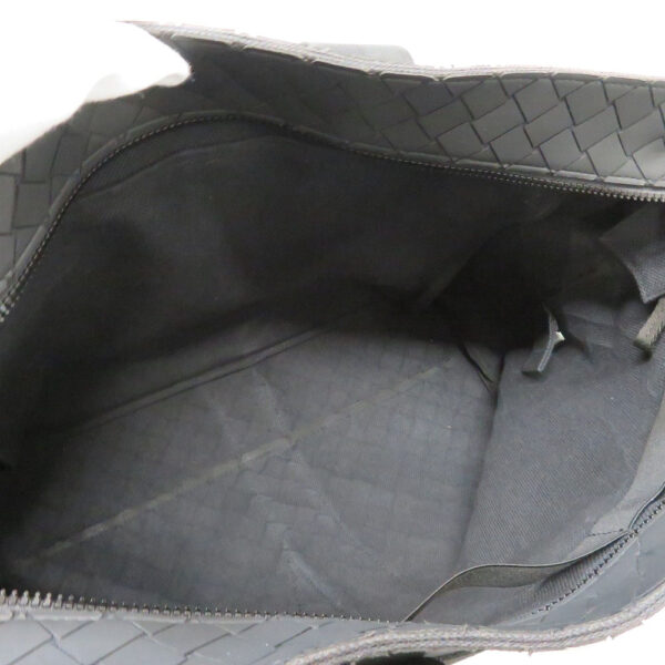 23001067 Bottega Veneta Intrecciato Tote Bag Rubber Black