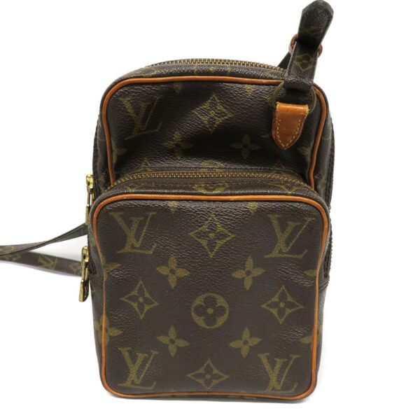 23002251 Louis Vuitton Mini Amazon Monogram Shoulder Bag Brown