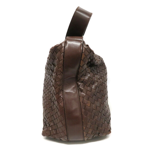 23003074 Bottega Veneta Shoulder Bag Leather Brown Intrecciato