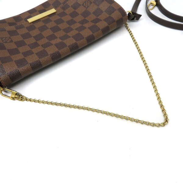 230069317 Louis Vuitton Favorite MM Damier Ebene 2Way Bag