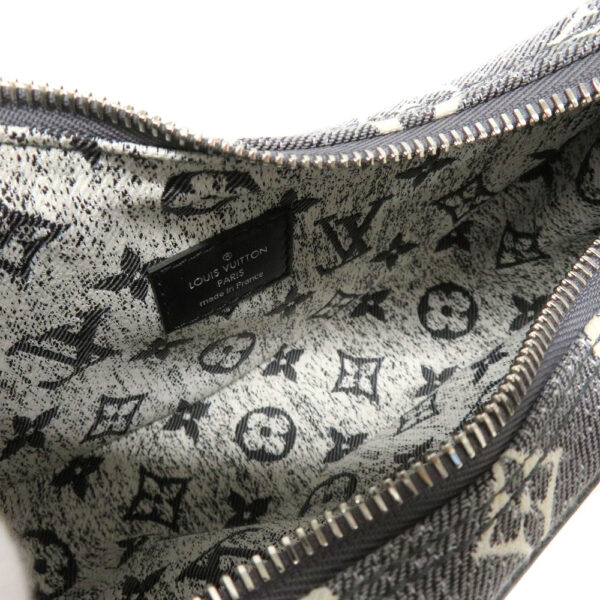 23010045 Louis Vuitton Loop Handbag Monogram Jacquard Denim Gray