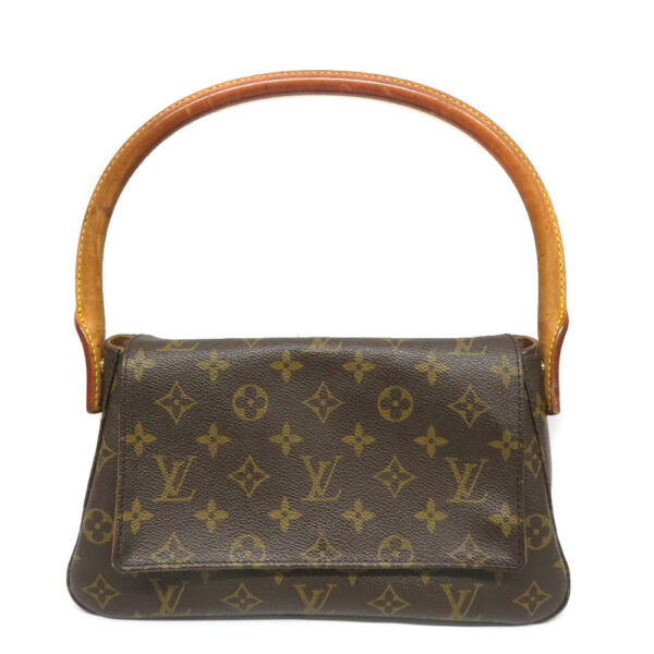 23010401 Louis Vuitton Mini Looping Monogram Handbag Brown