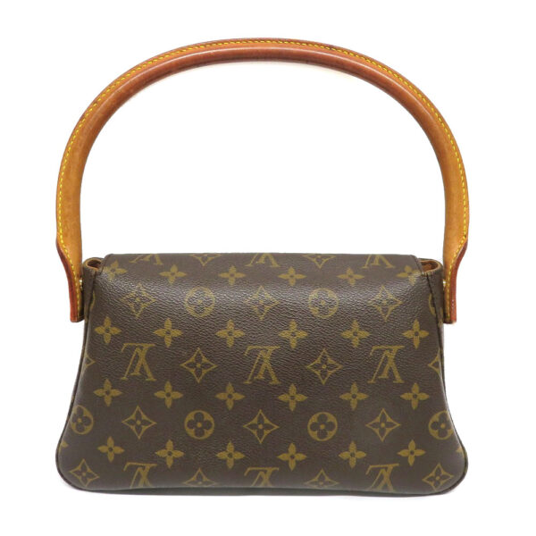 23010402 Louis Vuitton Mini Looping Monogram Handbag Brown