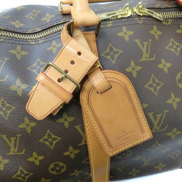 230126010 Louis Vuitton Keepall 55 Monogram Bag Brown