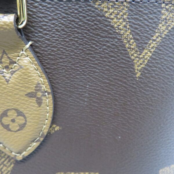 230200418 Louis Vuitton On the Go MM 2Way Monogram Handbag Brown