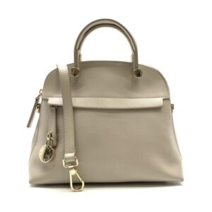 230322sa0400091 Celine Macadam Pattern PVC Shoulder Bag Brown