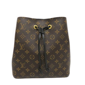 23034211 Louis Vuitton Trunk Clutch Shoulder Bag Monogram Reverse Black