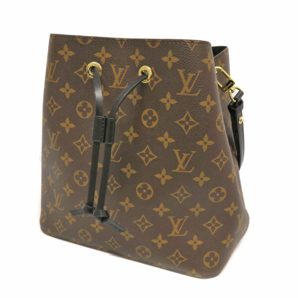 2304 Louis Vuitton Neo Noe Monogram Drawstring Bag Brown Noir