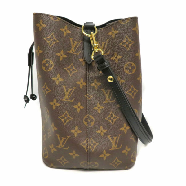 2305 Louis Vuitton Neo Noe Monogram Drawstring Bag Brown Noir