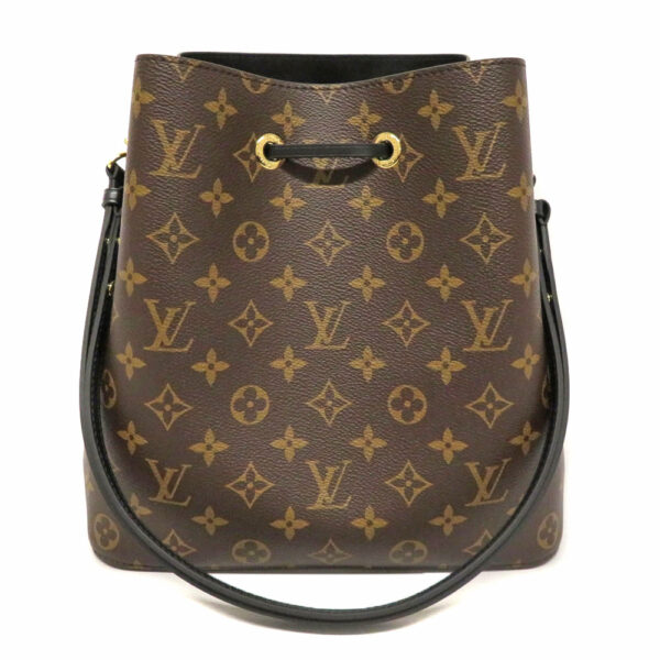 2306 Louis Vuitton Neo Noe Monogram Drawstring Bag Brown Noir