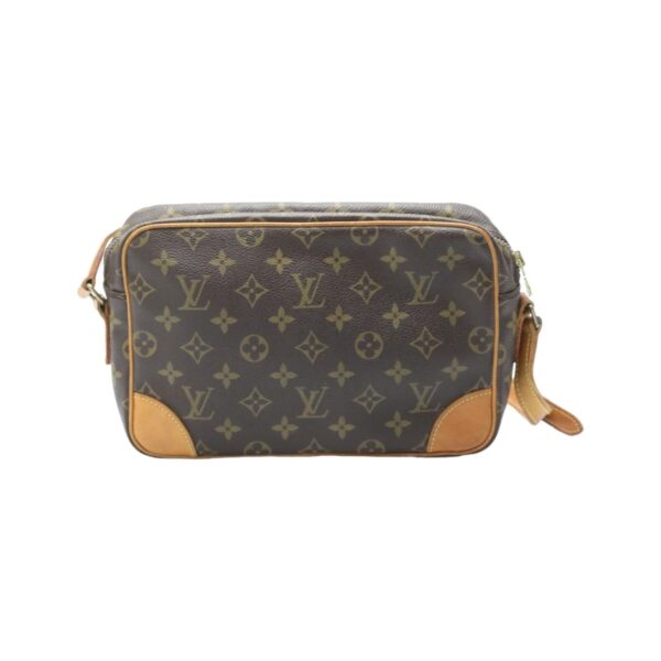 2306170040012 0 2 Louis Vuitton Trocadero 27 Crossbody Monogram Canvas Brown