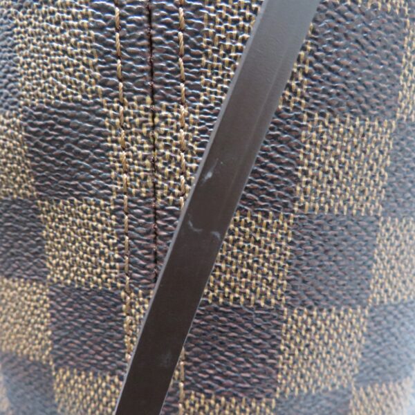 230732718 Louis Vuitton Neverfull MM Damier Ebene Brown