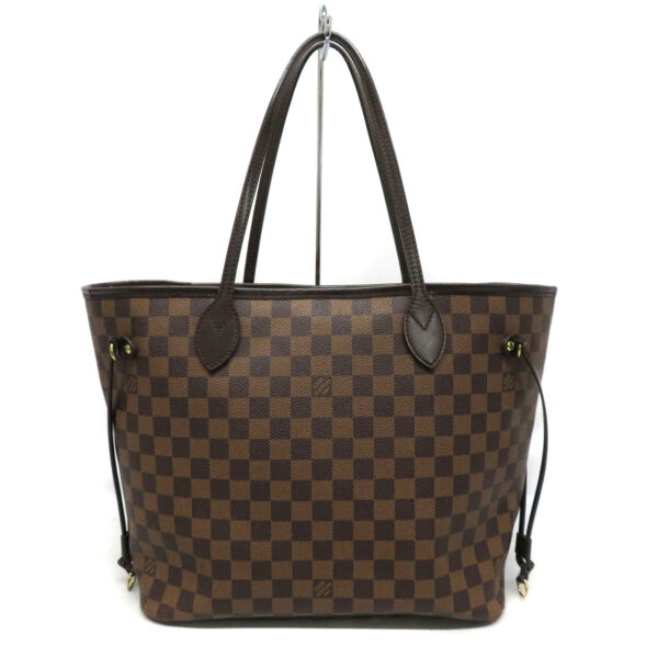 23073272 Louis Vuitton Neverfull MM Damier Ebene Brown