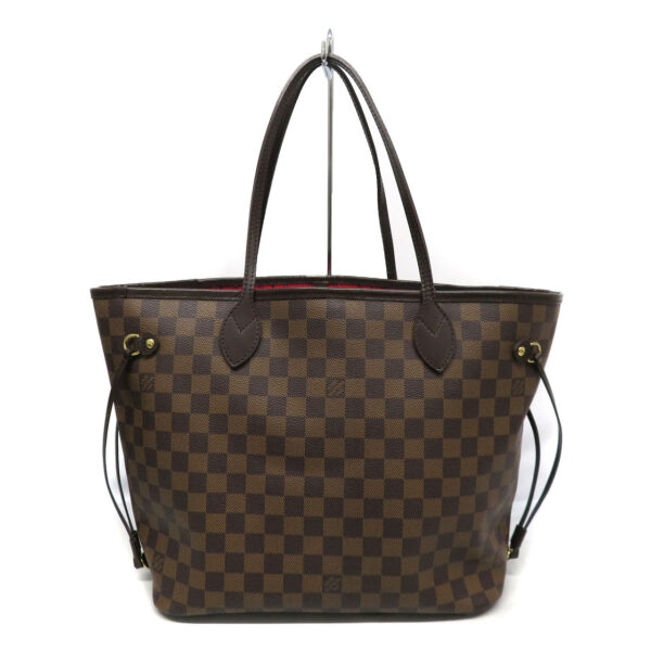 23075081 Louis Vuitton Neverfull MM Damier Ebene Tote Bag