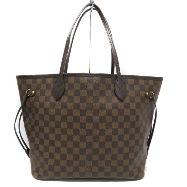 23075082 Louis Vuitton Neverfull MM Damier Ebene Tote Bag