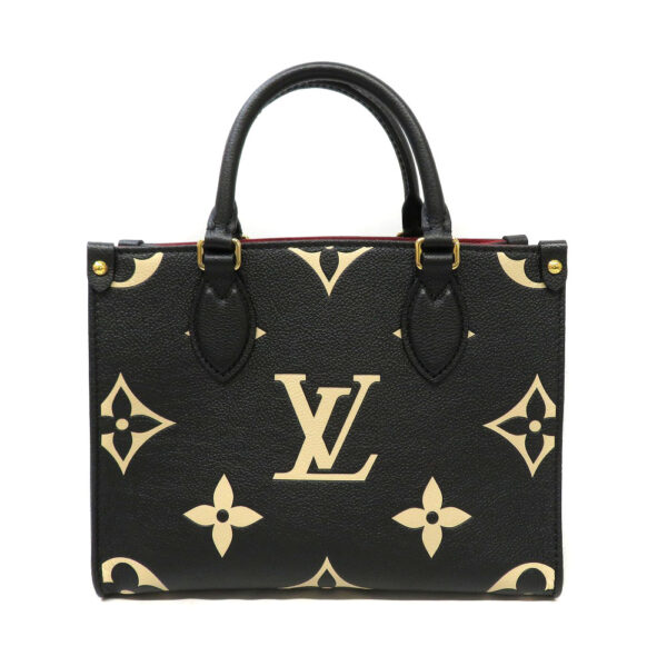 23079581 Louis Vuitton On the Go PM Monogram 2Way Bag Black