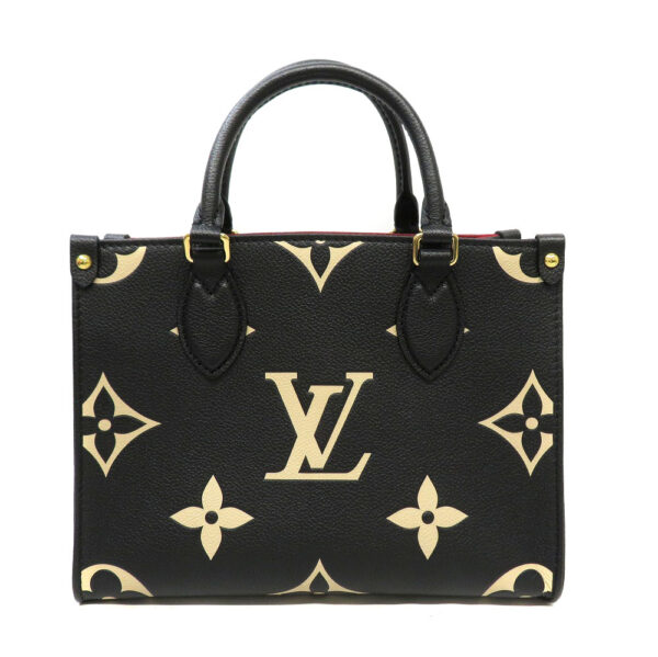 23079582 Louis Vuitton On the Go PM Monogram 2Way Bag Black