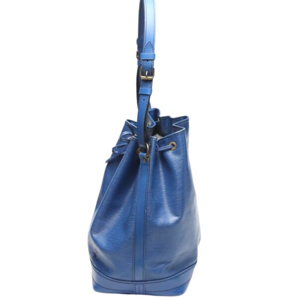 2308190002007 4 Louis Vuitton Noe Drawstring Shoulder Bag Epi Leather Blue