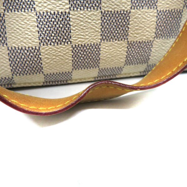 230855515 Louis Vuitton Hampstead PM Damier Azur White