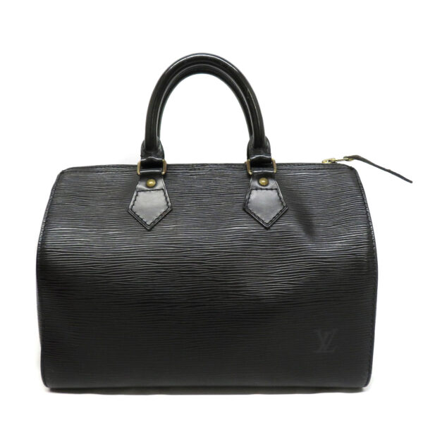 23085781 Louis Vuitton Speedy 25 Epi Leather Noir Black