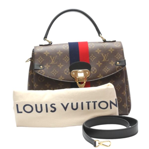 2311180002012 1 Louis Vuitton George MM 2WAY Bag Monogram Canvas Brown