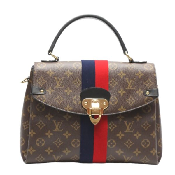 2311180002012 2 Louis Vuitton George MM 2WAY Bag Monogram Canvas Brown