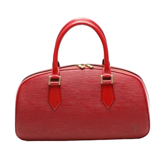 2312020002002 1 Louis Vuitton Jasmine Handbag Epi Leather Red