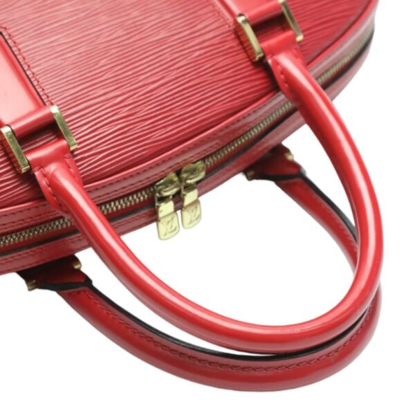 2312020002002 10 Louis Vuitton Jasmine Handbag Epi Leather Red