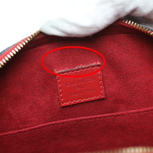 2312020002002 15 Louis Vuitton Jasmine Handbag Epi Leather Red