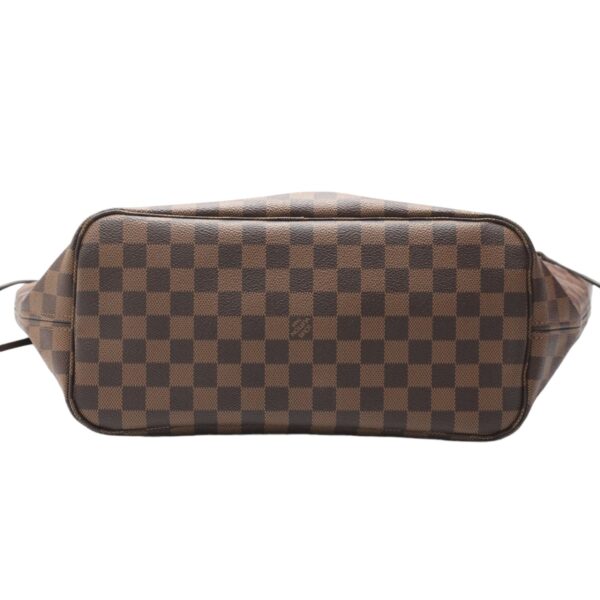 2312160002009 5 Louis Vuitton Neverfull MM Tote Bag Damier Canvas Brown