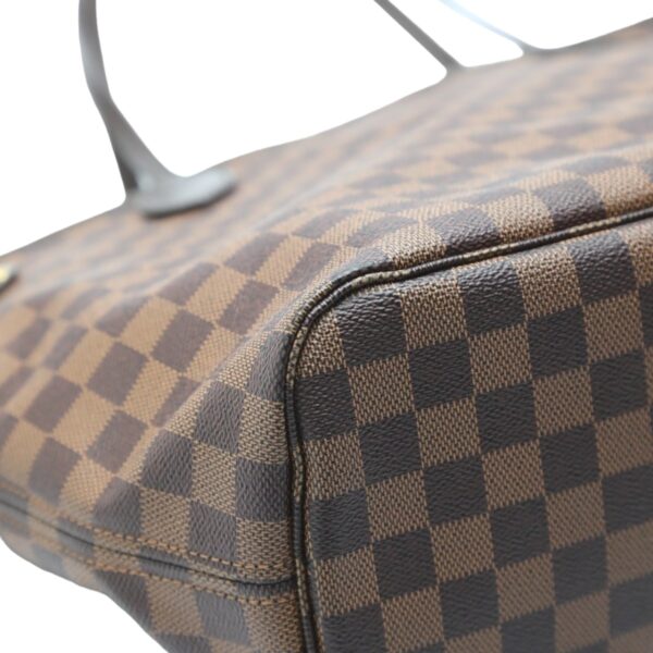 2312160002009 8 Louis Vuitton Neverfull MM Tote Bag Damier Canvas Brown