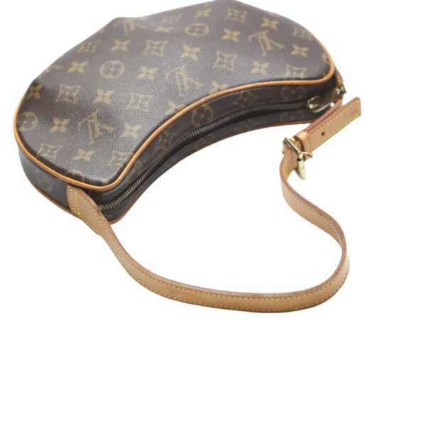 2312170040023 10 Louis Vuitton Pochette Croissant Handbag Monogram Canvas Brown