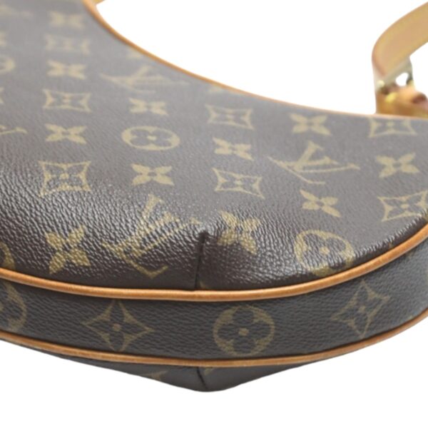 2312170040023 8 Louis Vuitton Pochette Croissant Handbag Monogram Canvas Brown