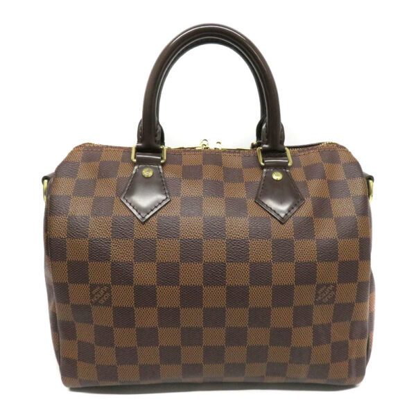 233006482 Louis Vuitton Speedy Bandouliere 25 Damier Ebene 2Way Bag