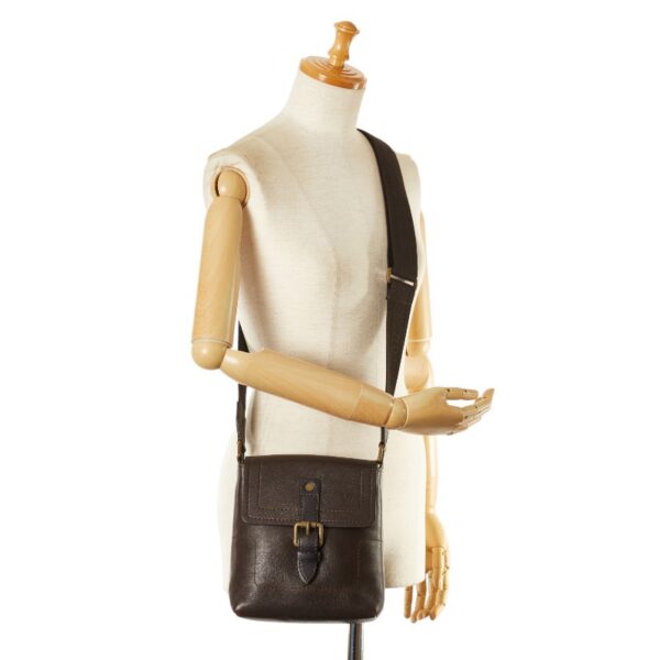 234 66577 9 Louis Vuitton Utah Yuma Crossbody Shoulder Bag Cafe Brown