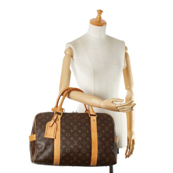 234 66635 14 Louis Vuitton Monogram Carryall Bag Brown